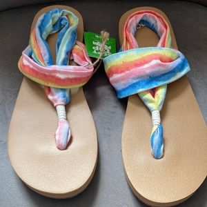 Rainbow Sanuk Sandals
